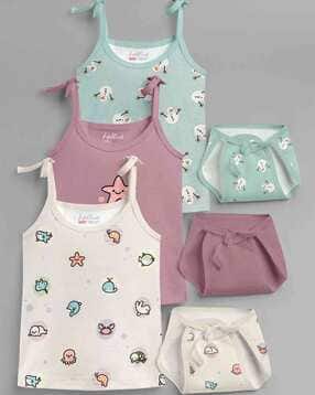 hellcat Pack of 3 Graphic Print Cotton Sets-picture-12