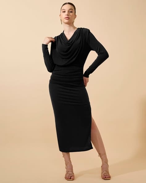 Buy Black Dresses for Women by SHOWOFF Online | Ajio.com