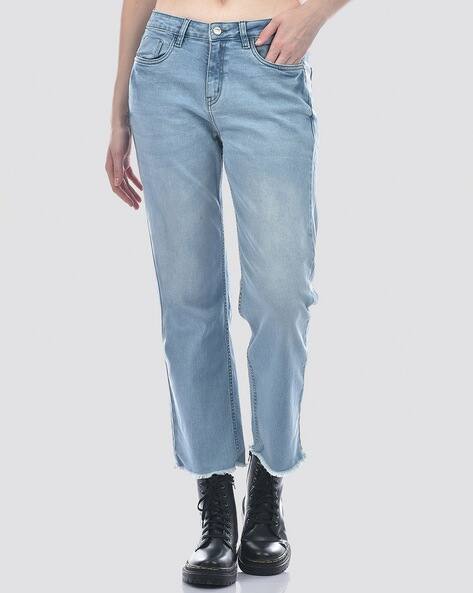 NUMERO UNO Women High-Rise Baggy Jeans