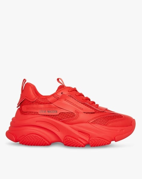 Buy Red Sneakers for Women by STEVE MADDEN Online | Ajio.com