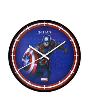 titan Marvel Avengers Print Plastic Wall Clock-picture-34