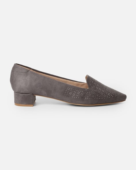 VAN HEUSEN Women Embellished Pointed-Toe Ballerinas