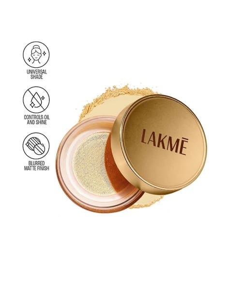 LAKME 9to5 Double Duty Bake & Blur Setting Powder - Beige