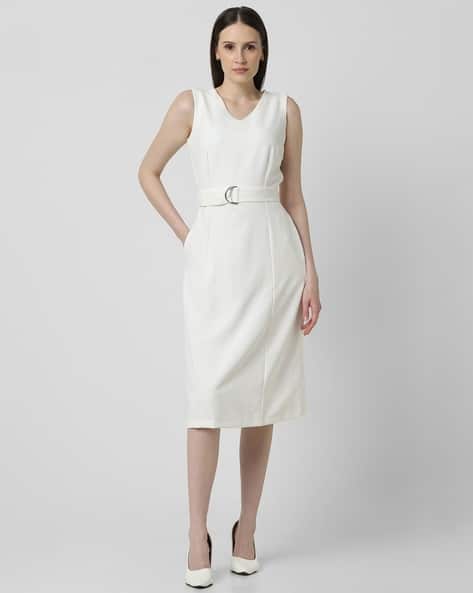 Buy Van Heusen Women Sheath Dress Online | Ajio.com