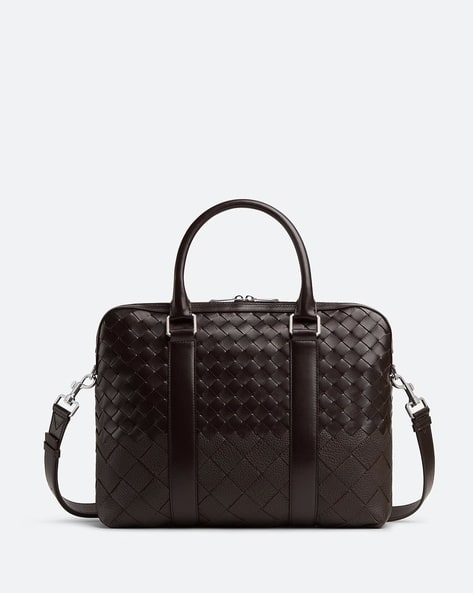 Intrecciato Slim Briefcase