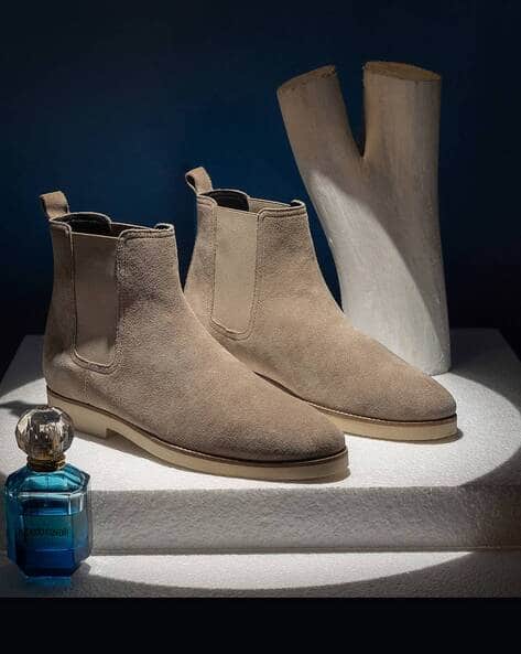 Buy Beige Boots for Men by Griffin Online