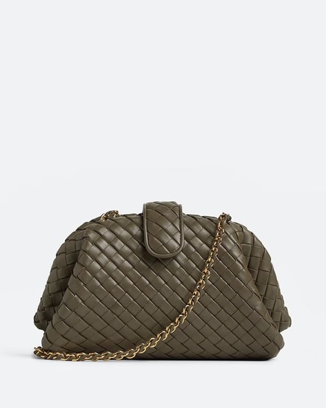 Buy BOTTEGA VENETA Lauren 1980 Small Bag | Olive Green Color Women