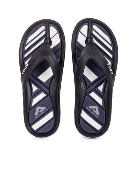 Buy Navy Flip Flop Slippers for Men by ADDA Online