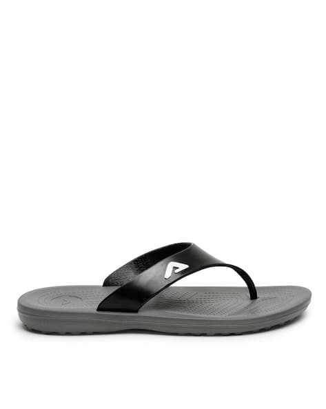 Logo Print Thong-Strap Flip Flops