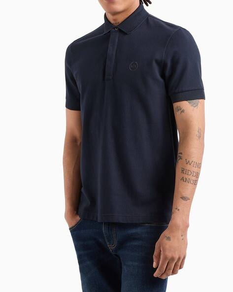 Buy Navy Blue Tshirts for Men by ARMANI EXCHANGE Online