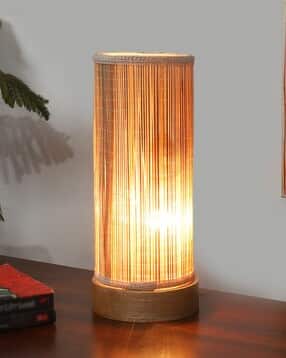 Table Lamp with Bamboo Shade-image-36
