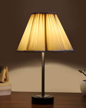 Wooden Base Table Lamp for Home Decor   -image-7