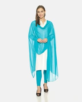 twin birds Women Nylon Dupatta-picture-10