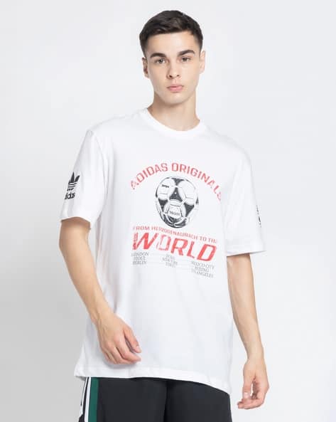 Buy Adidas Originals 90's Football T-Shirt Online | Ajio.com