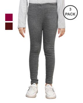 pixie n prince Girls Pack of 3 Leggings-picture-16
