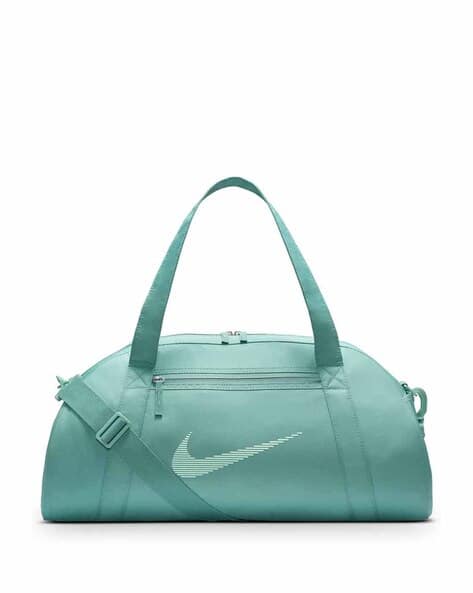 Logo Print Gym Club Duffle Bag