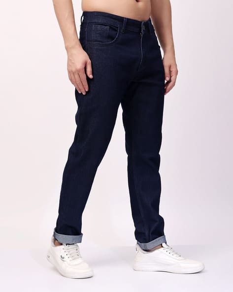 NEONOMAD Men Slim Fit Jeans with Insert Pockets