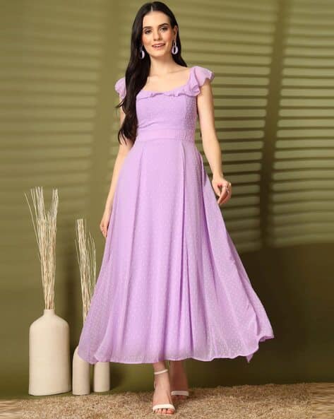 Buy LEIA Women Self-Design Fit & Flare Dress Online | Ajio.com Buy LEIA Women Self-Design Fit & Flare Dress Online | Ajio.com