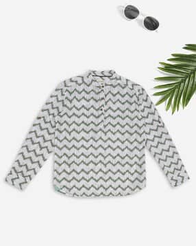 Boys Printed Regular Fit Shirt-image-37