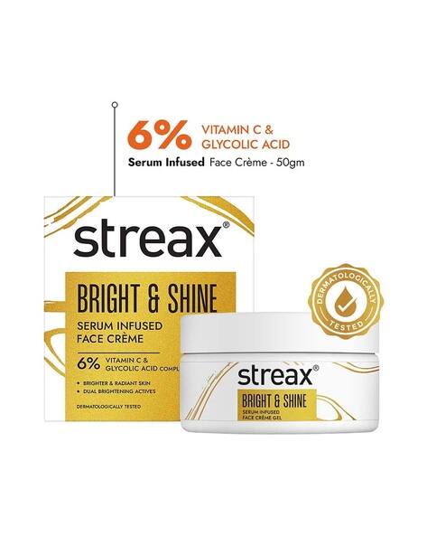 STREAX Bright And Shine Serum Infused Face Cream Gel