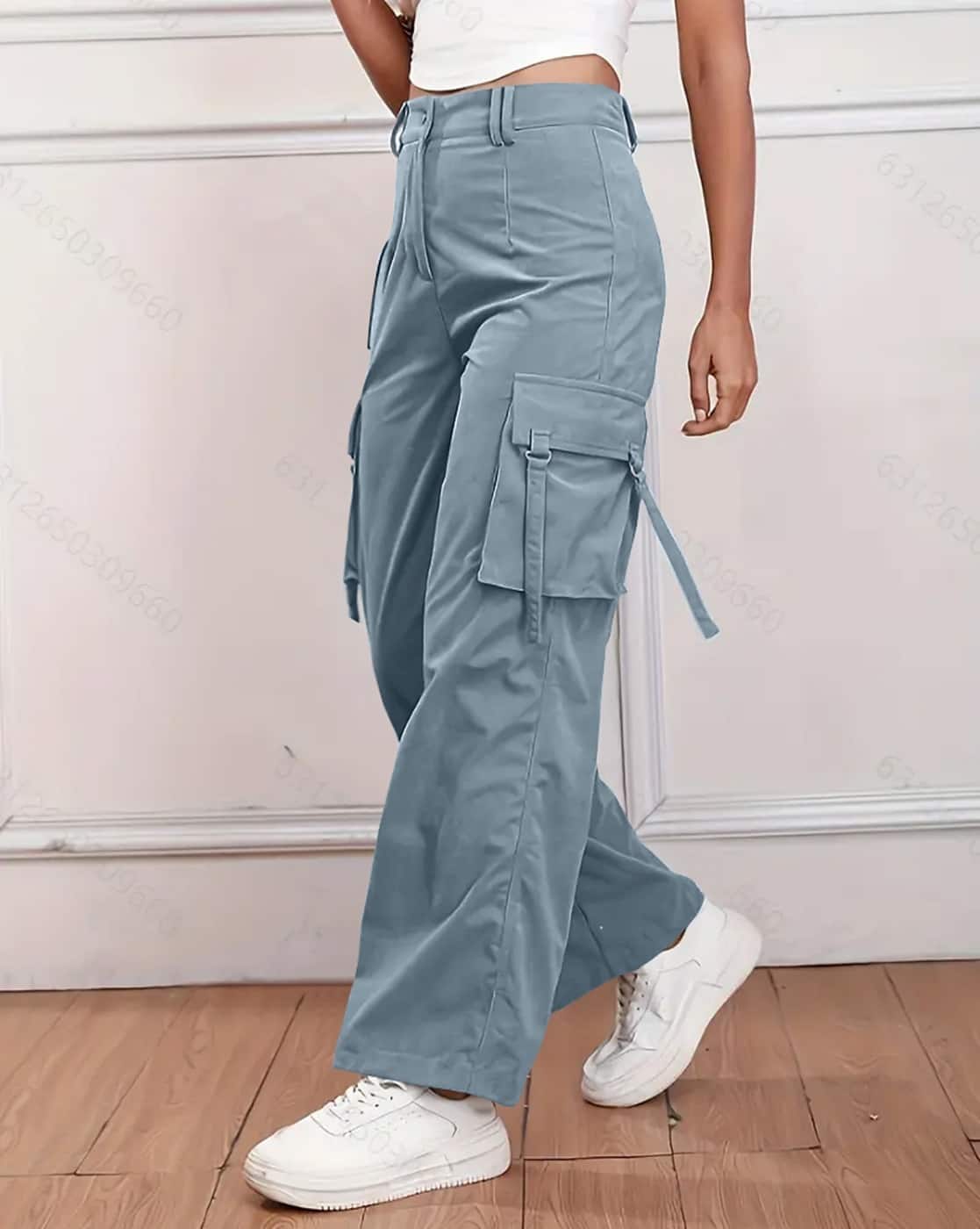 Buy Fery London Women Flat-Front Relaxed Fit  Online | Ajio.com
