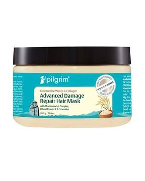 pilgrim Korean Rice Water And Collagen Advanced Damage Repair Hair Mask-picture-50