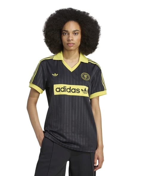 Logo Print Regular Fit Football Polo T-Shirt