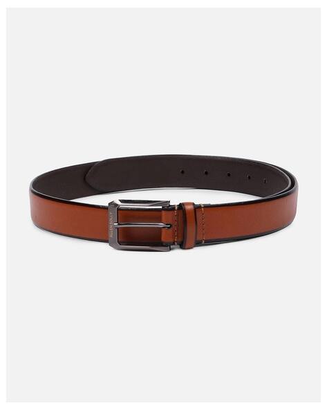 ALLEN SOLLY Men Belt with Tang Buckle Closure