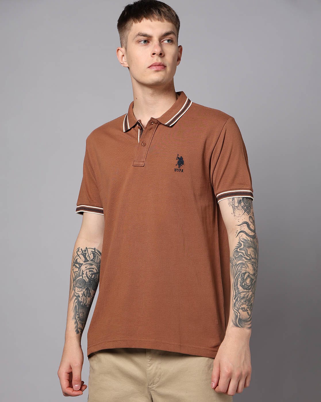 ダニエル フィエゾリ メンズ ポロシャツ トップス Polo shirt