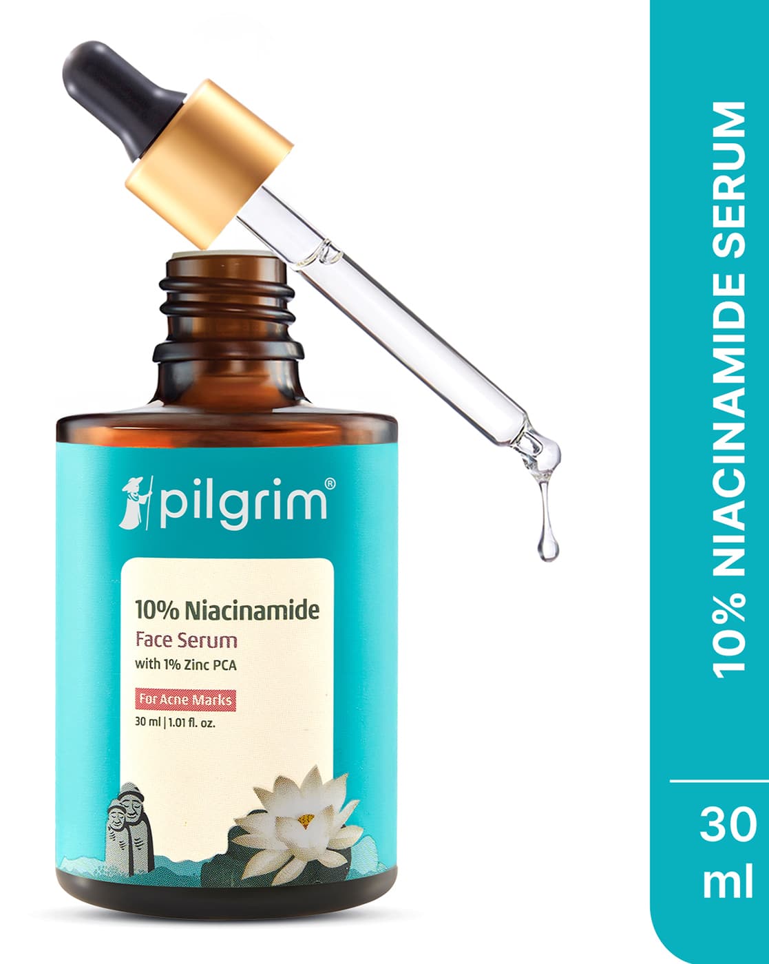 Pilgrim 10 Niacinamide Face Serum for Acne Marks