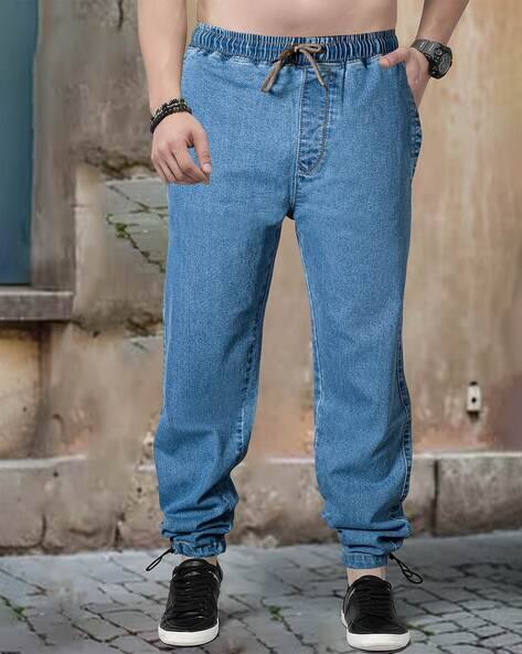 Buda Jeans Co Men Mid-Rise Jeans with Contrast Stitching