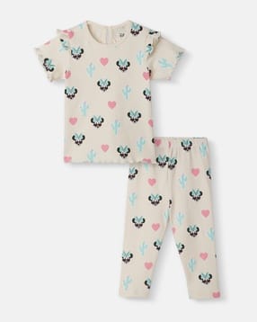 nauti nati Minney Print Top & Pants Set-picture-51