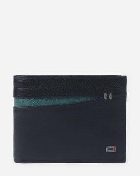 peter england Men Bi-Fold Wallet with Stitch Detail-picture-16