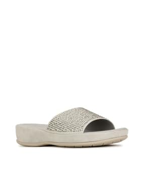 bata Women Open-Toe Slip-On Slides-picture-38