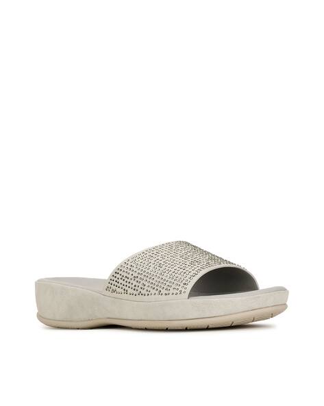 Bata Women Open-Toe Slip-On Slides