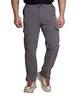 Embroidered Track Pants - Silver Stone