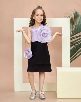 peppermint Girls Sheath Dress with Purse-picture-27