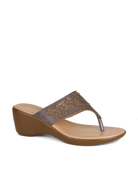Bata Women Open-Toe Thong Slippers