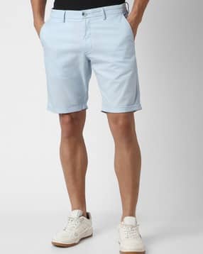 van heusen Men Mid Rise Regular Fit Shorts-picture-13