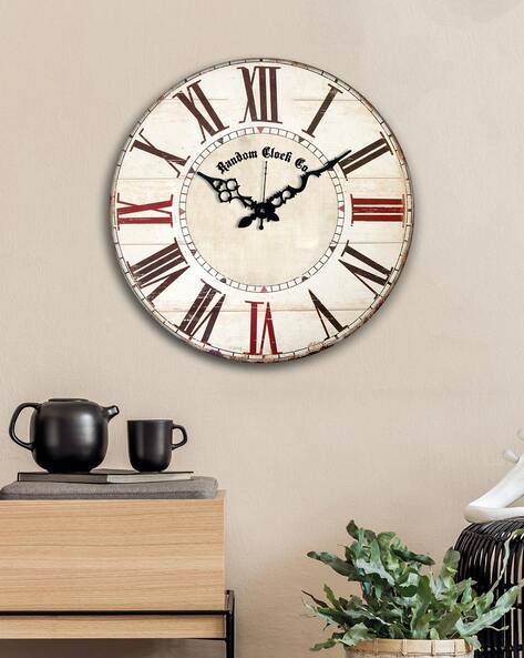 RANDOM Roman Numerals Wall Clock