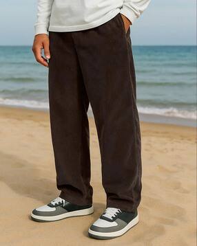 neonomad Men Ribbed Straight Track Pants-picture-33
