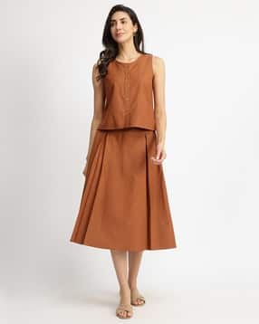 Women 2-Piece Top & Skirts Set