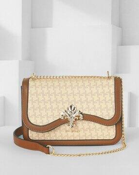 van heusen Women Sling Bag with Chain Strap-picture-14
