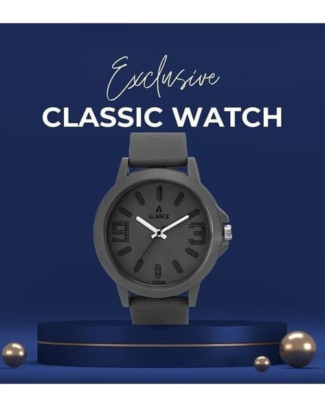 Aglance Men Round Dial Analogue Watch-32