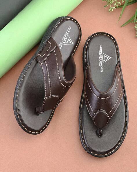 APPELON SHOES Men Regular Fit Toe-Ring Flip-Flops