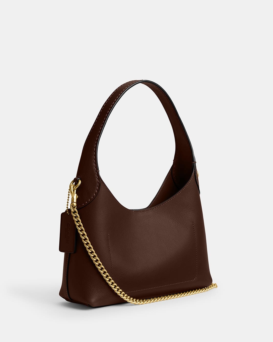 Buy Coach Brooklyn Small Shoulder Bag | Brown Color Women | AJIO LUXE