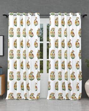 jaipur fabric Block Print Window Curtain-picture-17