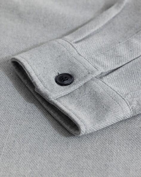 SNITCH Relaxed Fit Shirt with Flap Pockets - Image 9