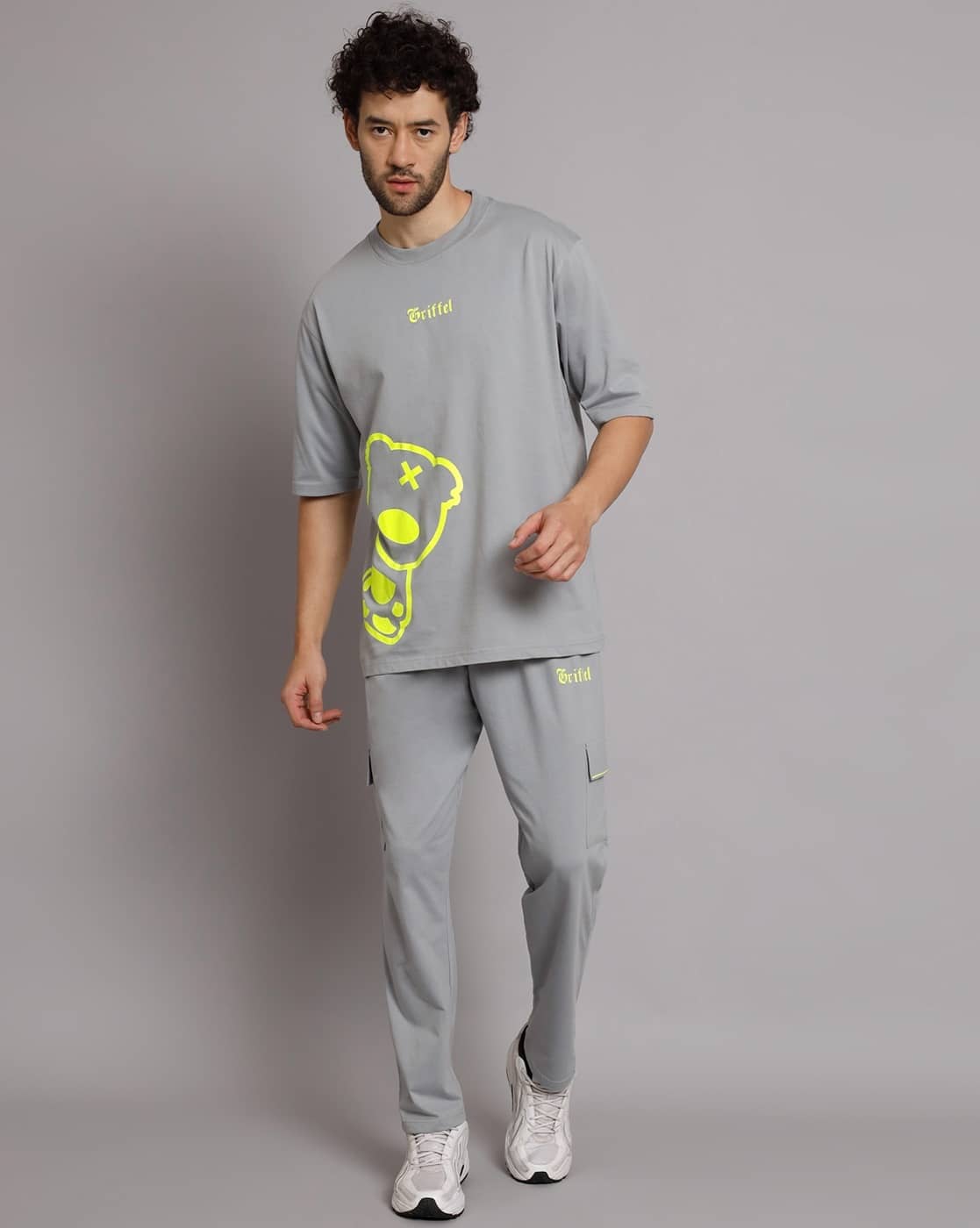 Buy GRIFFEL Graphic Print Loose Fit T-Shi Online | Ajio.com