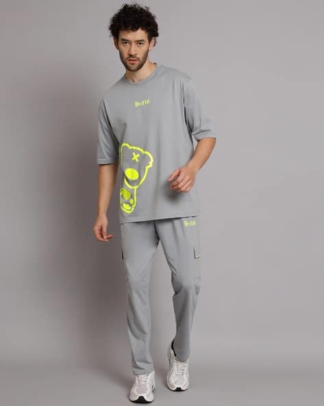 Buy Steel Grey Co-ord Sets for Men by GRIFFEL Online